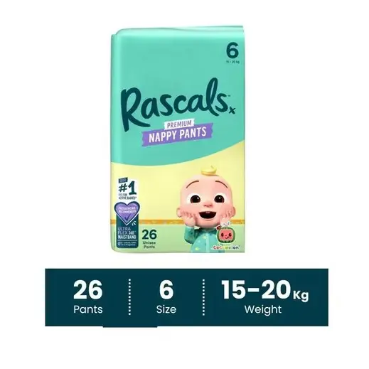 Rascal+Friends Pants Size 6 (15 - 20 kgs)-26s