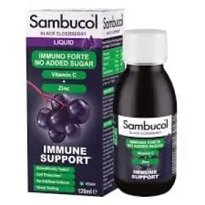 Sambucol B/Elderberry Immuno Forte Liq No Sugar Added 120Ml