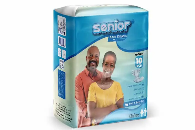 Senior Adult Diapers Medium 10's