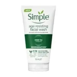 Simple Age Resisting Facial Wash 150Ml