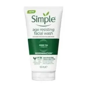 Simple Age Resisting Facial Wash 150Ml