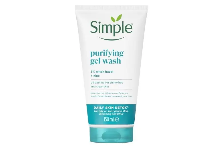 Simple Daily Skin Detox Purifying Gel Wash 150ml