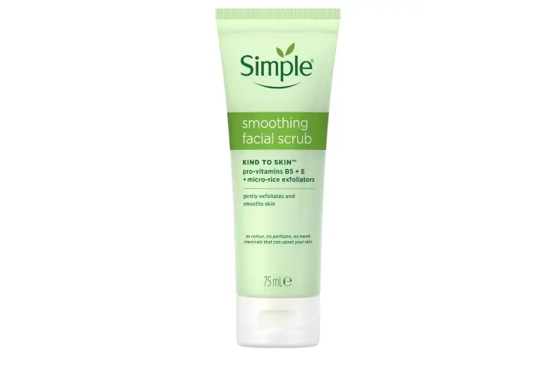 Simple Kind to Skin Smoothing Facial Scrub 75ml