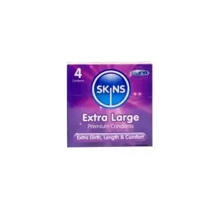 Skins Condoms Extra Large 4S