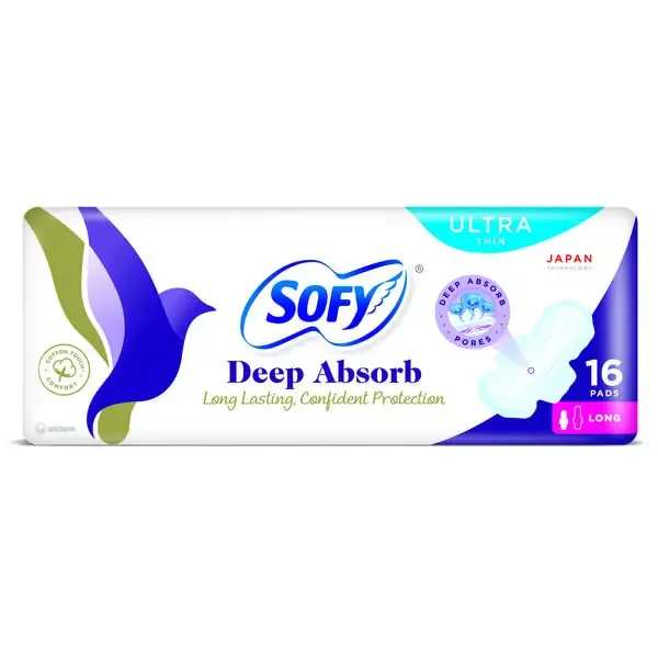 Sofy Deep Absorb Ultra Thin Value Pack - Long 16S