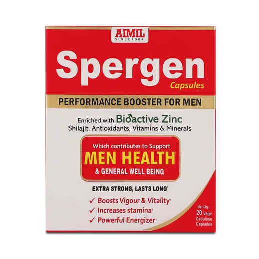 Spergen Capsules 20's