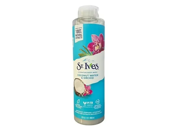 St Ives Coconut Water & Orchid Body Wash 650ml