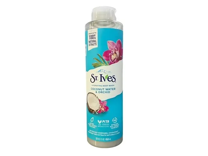 St Ives Coconut Water & Orchid Body Wash 650ml