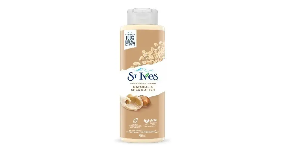 St Ives Oatmeal & Shea Butter Body Wash 450ml