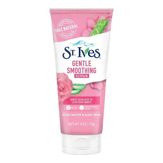 St Ives Rose Water & Aloe Vera Scrub 170g