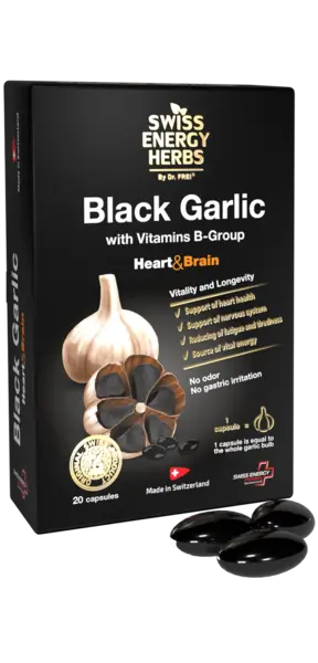 Swiss energy Black Garlic 20s