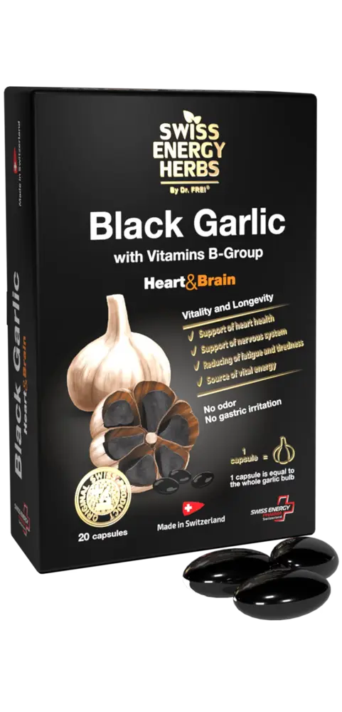 Swiss energy Black Garlic 20s