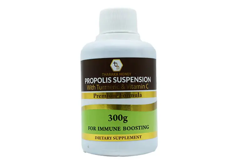 Tharaka/H Propolis Susp Tumeric & Vitamin C 300g