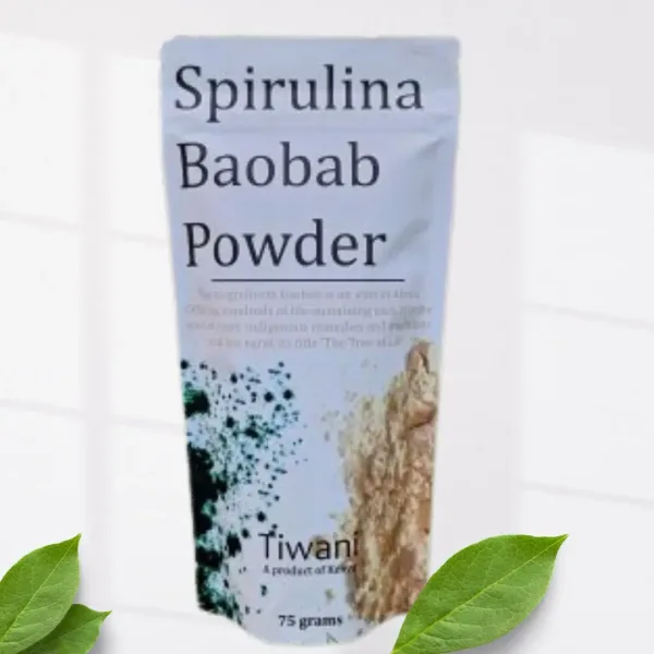 Tiw Spirulina Baobab Powder 75Gm