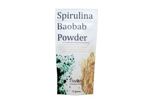Tiwani Spirulina Baobab Powder 75gm