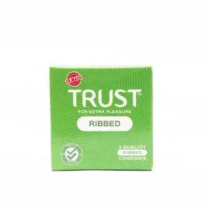Trust Condoms Ribbed 24S