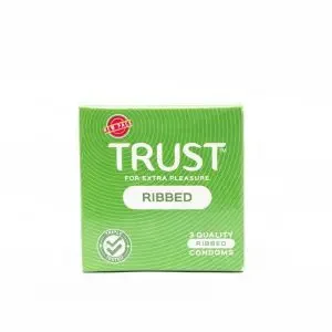 Trust Condoms Ribbed 24S