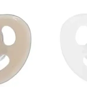 Twistshake 2X Pacifier 0-6M Pastel Grey White