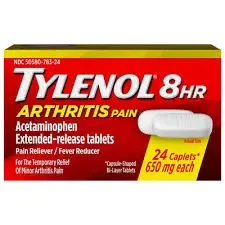 Tylenol Extended Release 650Mg Caplets 24S