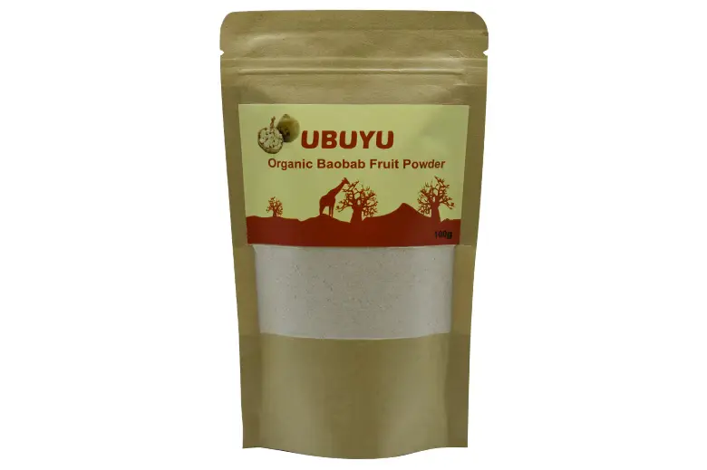 Ubuyu Natural Baobab Fruit Powder 100gms