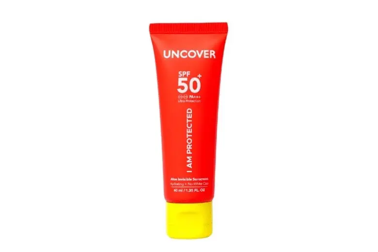 Uncover Aloe Insivible Sunscreen Mini 40ml