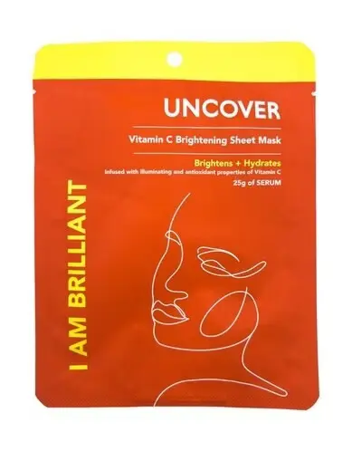 Uncover Face Mask Brilliant ( Vitamin C )
