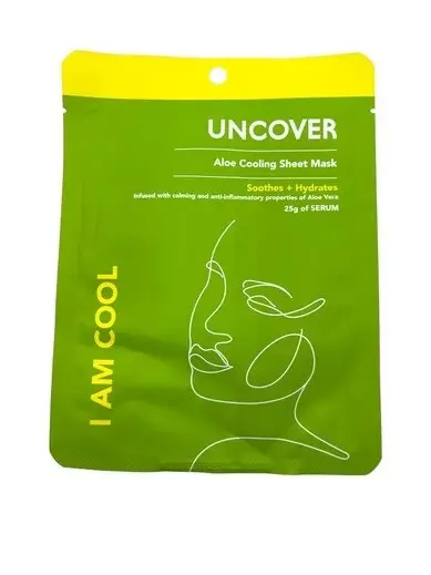 Uncover Face Mask Cool ( Aloe Vera )