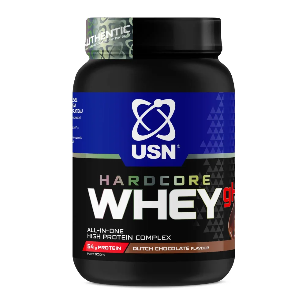 USN Hardcore Whey Gh 908g Dutch Chocolate