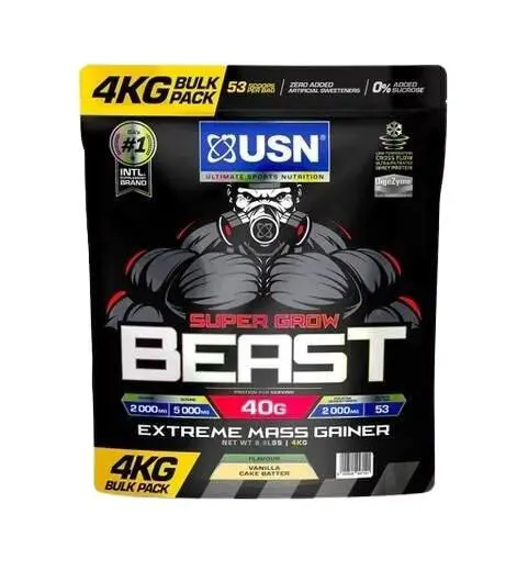USN Super Grow Beast Vanilla 4kg