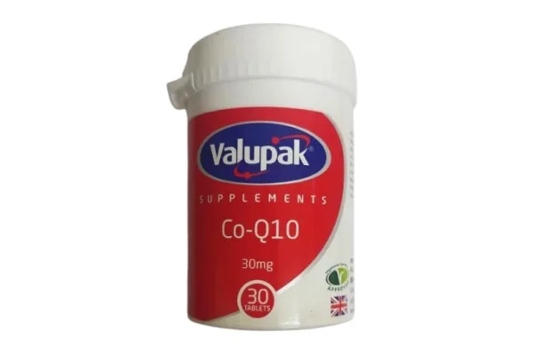 Valupak Co-Q-10 30mg Tabs 30's