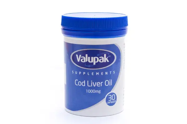 Valupak Cod Liver Oil 1000mg Capsules 30's