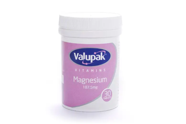 Valupak Magnesium 187.5mg Tablets 30's