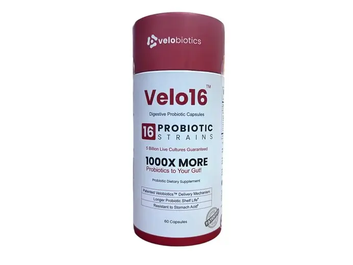 Velo16 Digestive Probiotic Capsules 60's