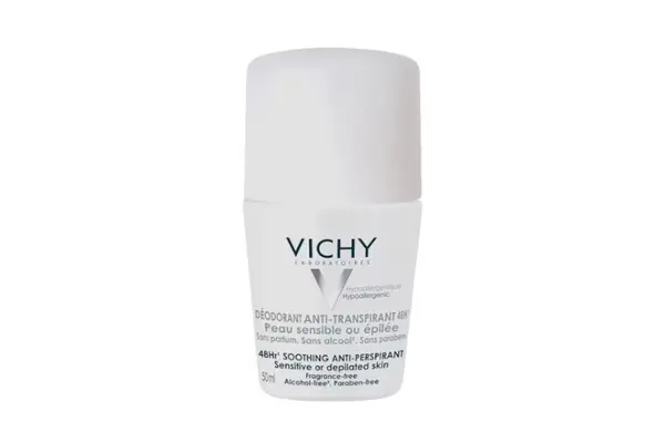 Vichy Sensitive Deo Roll On 50ml-White