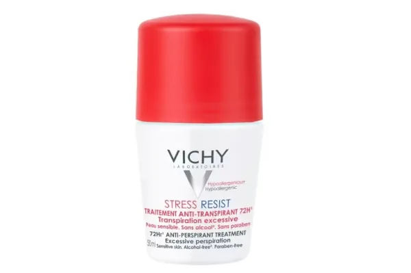 Vichy Stress Resist Deo Roll On 50ml-Red