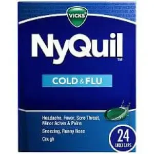 Vicks Nyquil Cold Flu Liquicap 24S