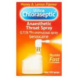 Vicks Ultra Chloraseptic Throat Spray 15 Ml - Honey & Lemon