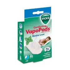 Vicks Vapopads Menthol Refills Age -Newborns & Above