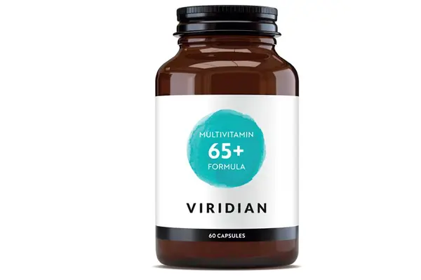 Viridian 65+ Multivitamin Capsules 60's
