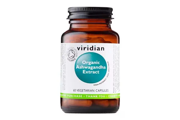 Viridian Ashwagandha Extract Capsules 60's