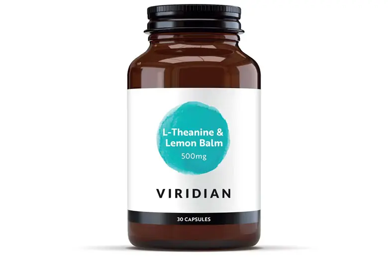 Viridian L-Theanine&Lemon Balm 500mg Capsules 30's