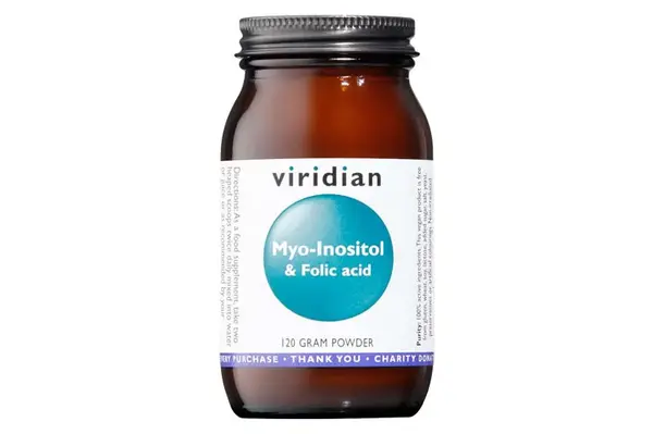 Viridian Myo-Inositol, Folic Acid Powder 120g