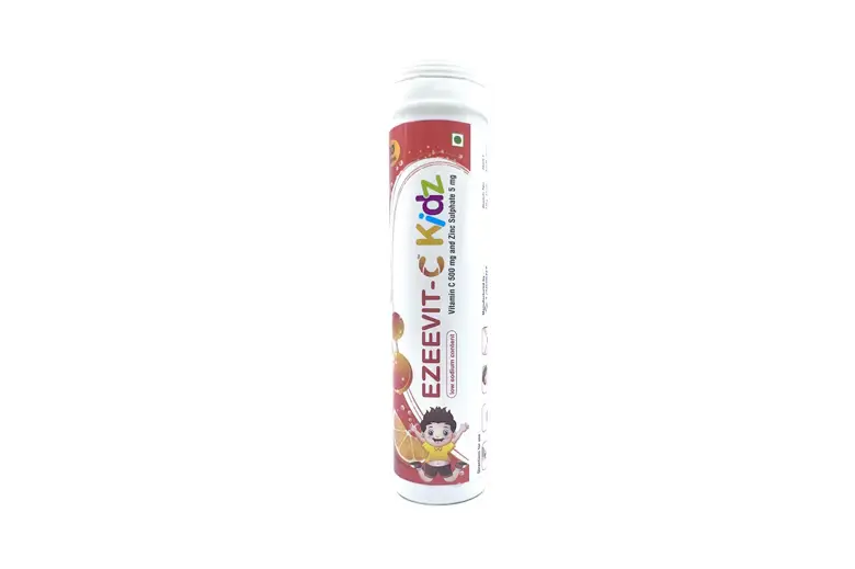 Vitamin C+Zinc Effer Tabs Kids-Ezeevit Kid 20's