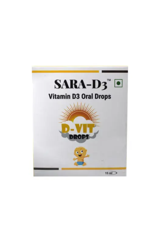 Vitamin D3 Drops 15ml (Sara D3)