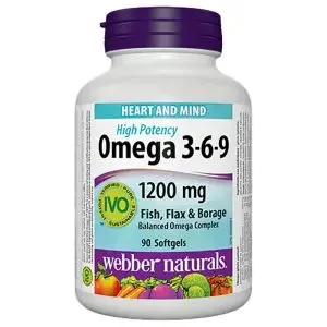 Webber Naturals Complete Omega Softgels 90S