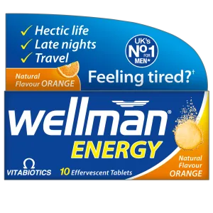 Wellman Energy Orange Effervescent Tablets 10's