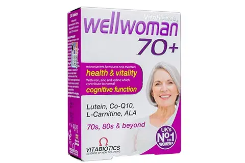 Wellwoman 70+ Tablets 30's