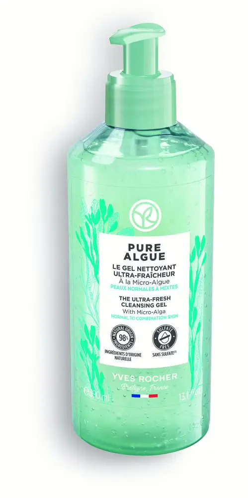 Yves Rocher Pure Algue Cleansing Gel 390ml