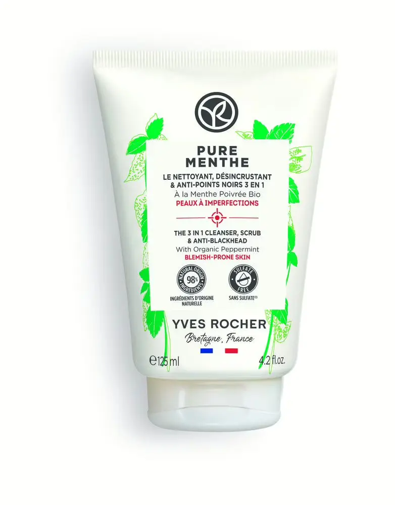 Yves Rocher Pure Menthe Acne Cleanser 125ml